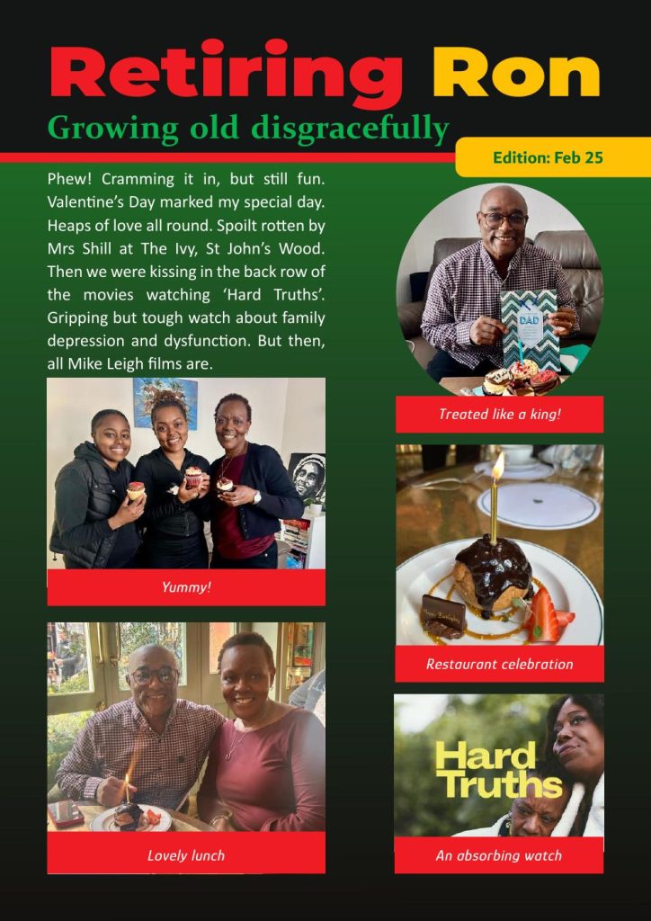 Retiring Ron February 2025 Edition