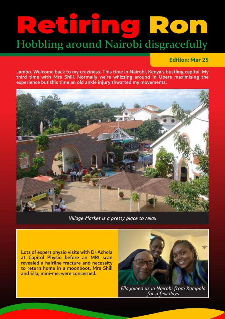 Retiring Ron March 2025 Edition