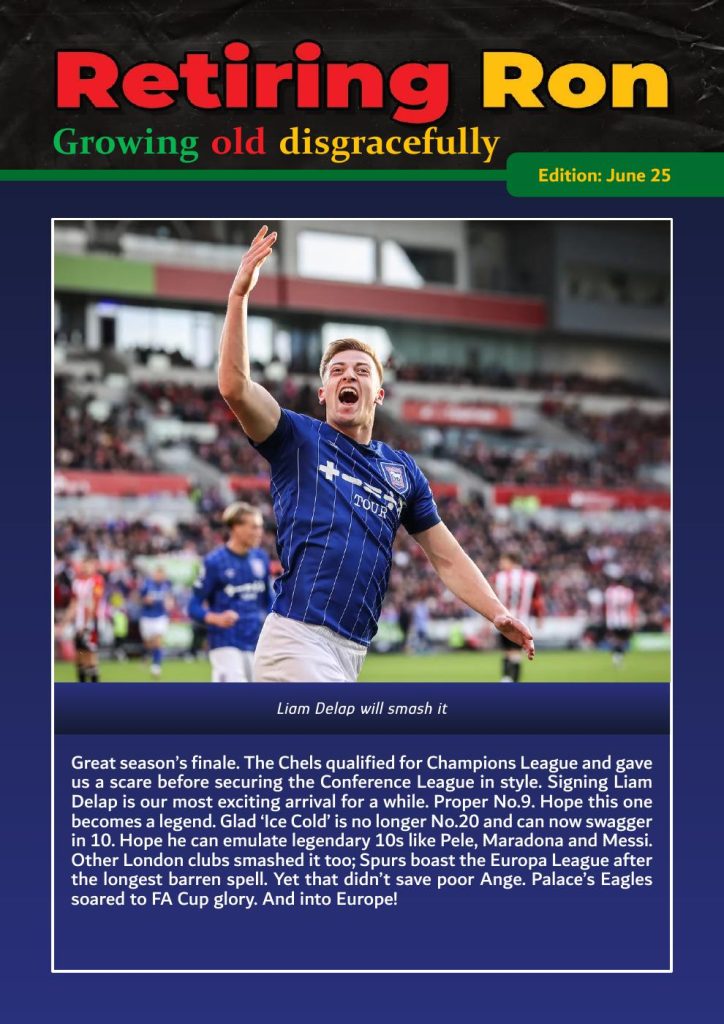 Retiring Ron June 2025 Edition