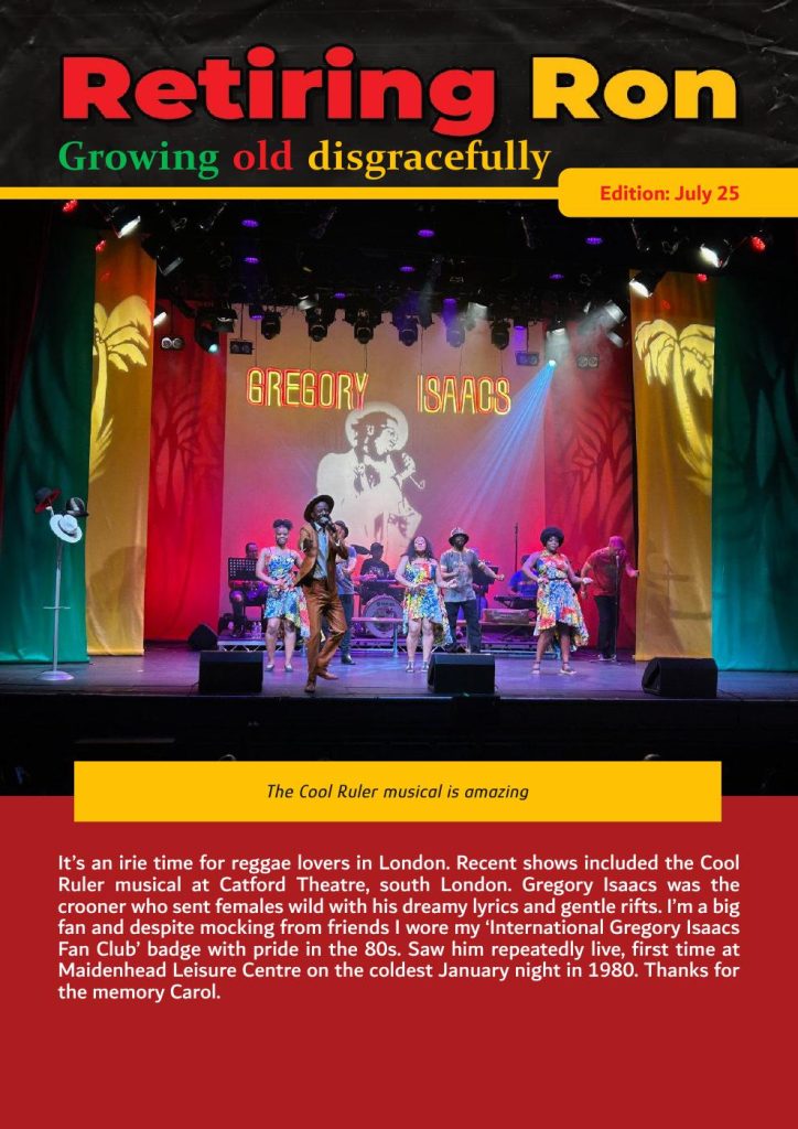 Retiring Ron July 2025 Edition