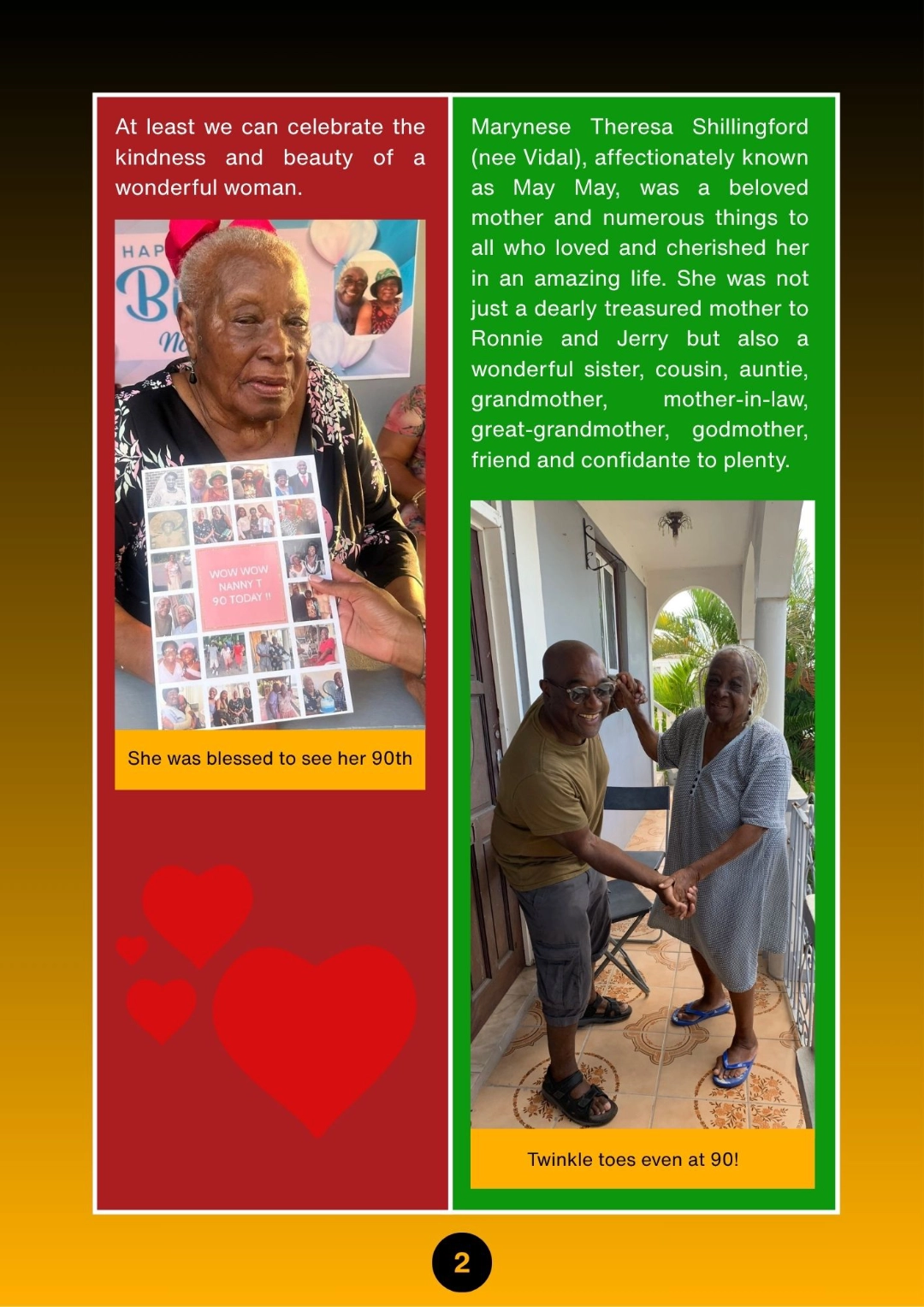 Tribute to St Theresa Pg 2