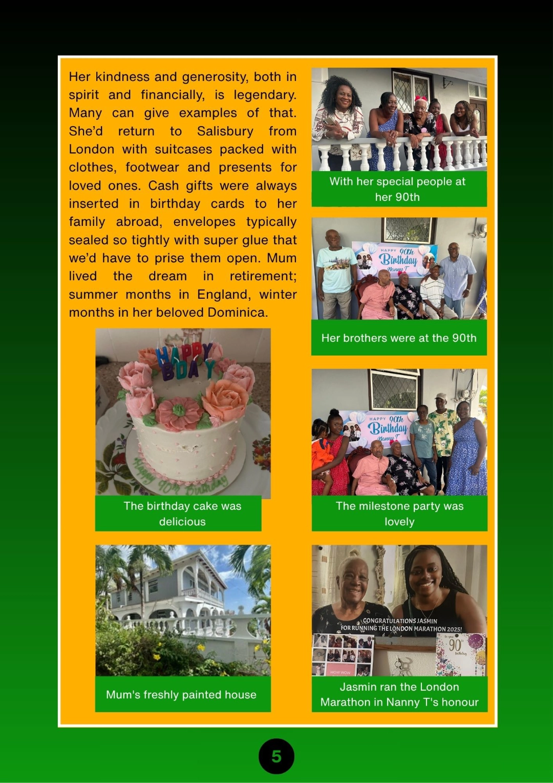 Tribute to St Theresa Pg 5