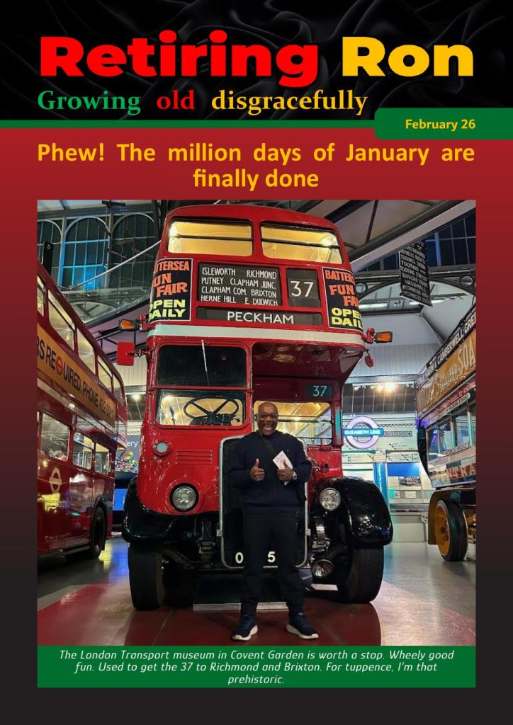 Retiring Ron February 2026 Edition